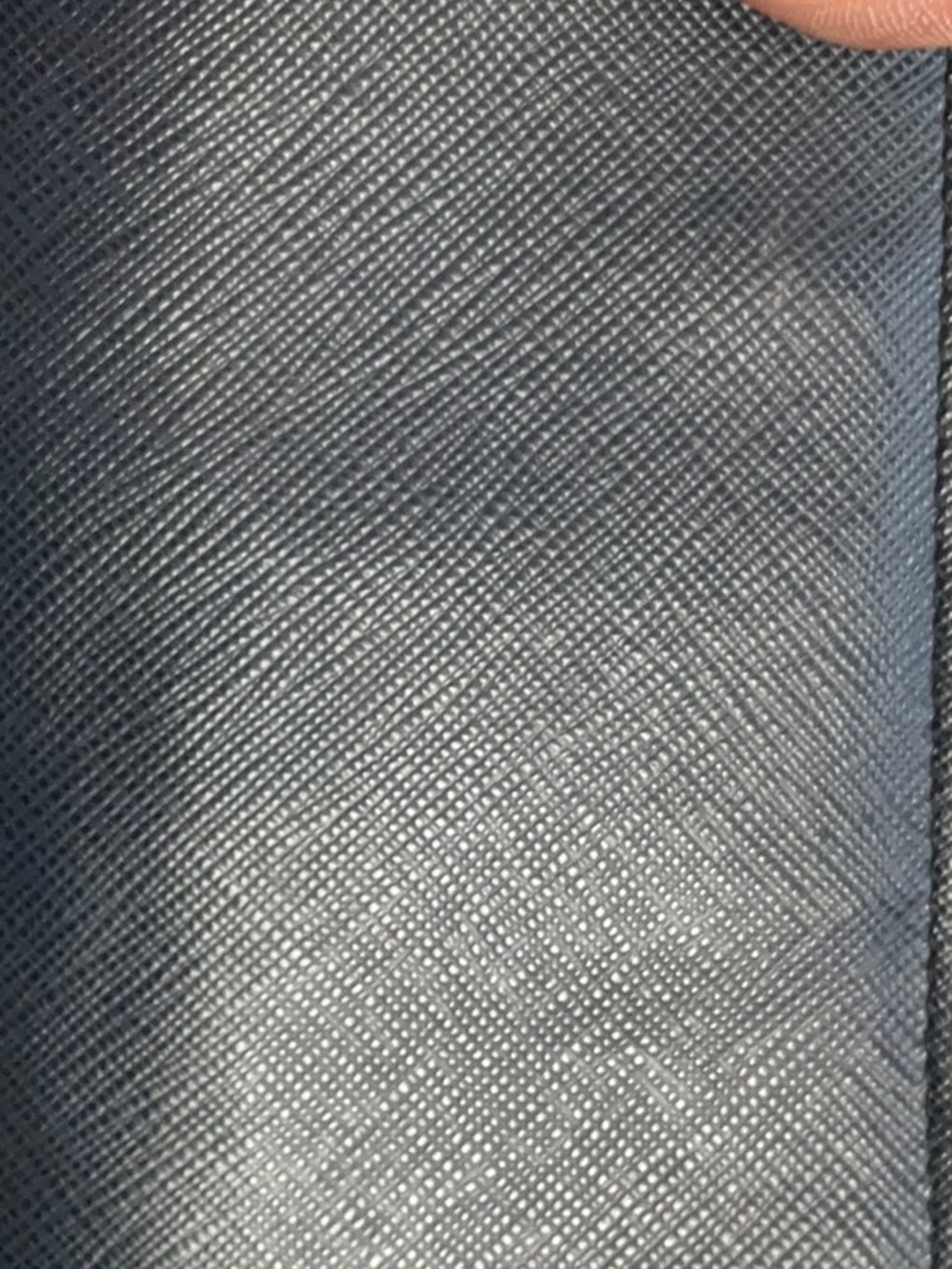 Prada unisex Checkbook Wallet Used Lux Low Start Beautiful Final Sale - Picture 4 of 4